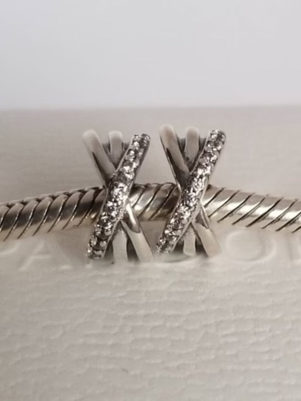 2 PANDORA Spacers Galaxy Sterling Silver